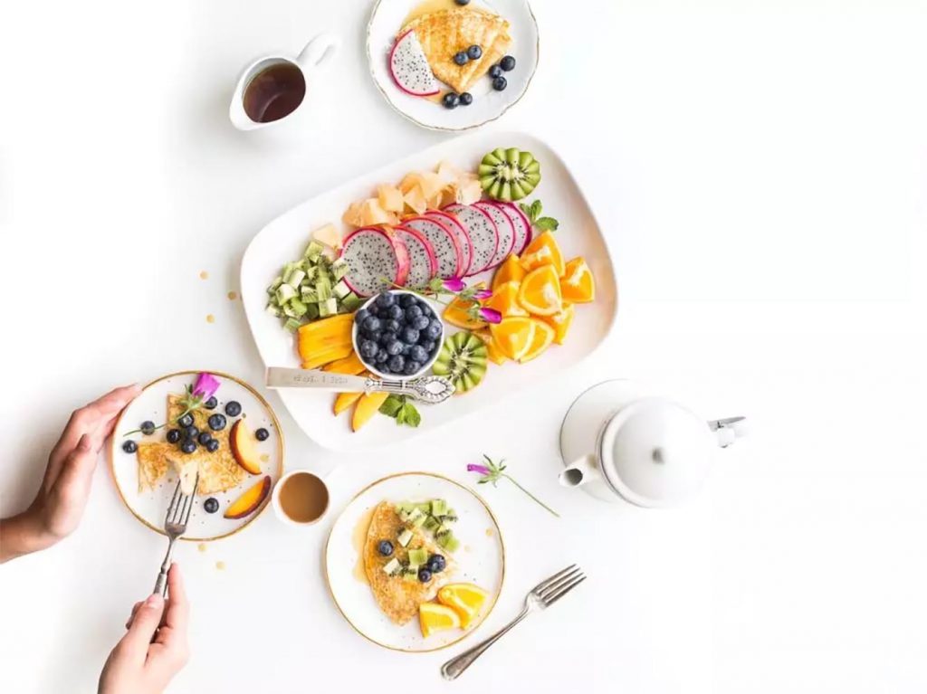 عکاسی غذا مینیمال