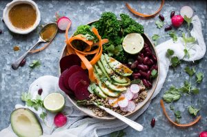 تزئین غذا برای عکاسی